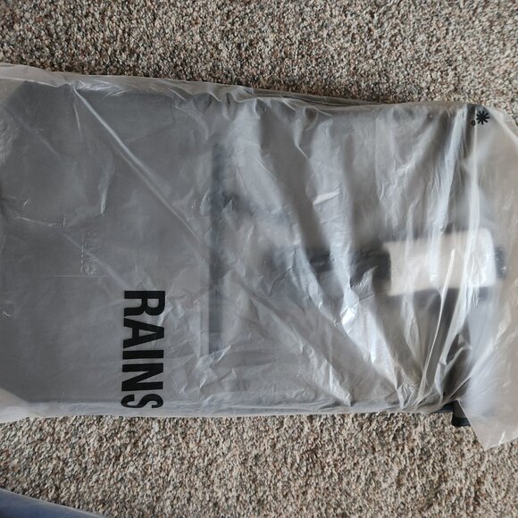 RAINS | Roll-top Rucksack Metallic Grey. NWT. - Picture 8 of 8